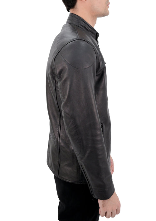 Old School Classic Style Everyday Wear Real Lambskin