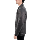 Real Lambskin Casual Men's Leather Jacket
